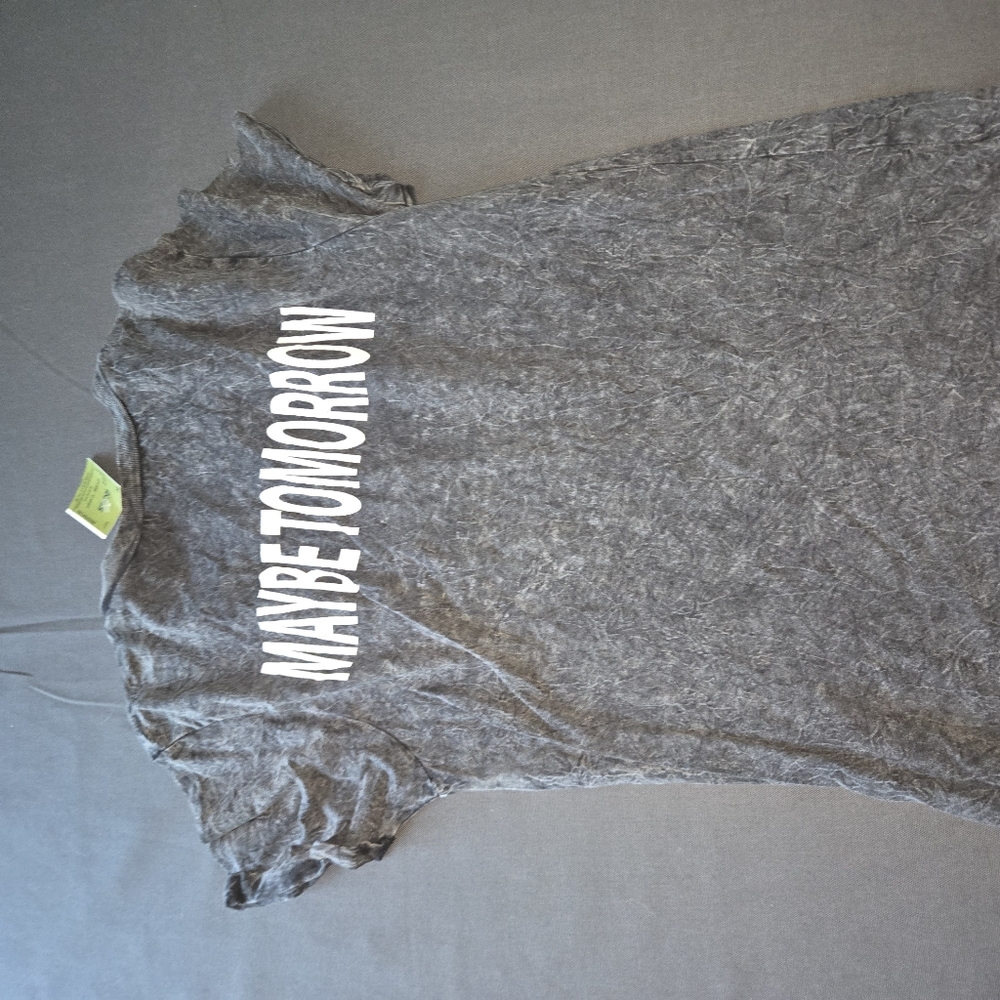 On Fire Charcoal Graphic Tee